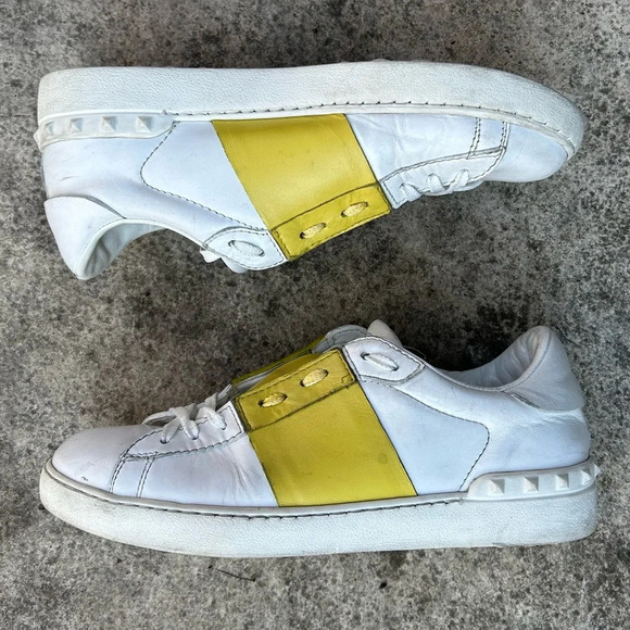 Valentino Garavani Open Rockstud low-top sneakers, size 41 - Picture 8 of 14